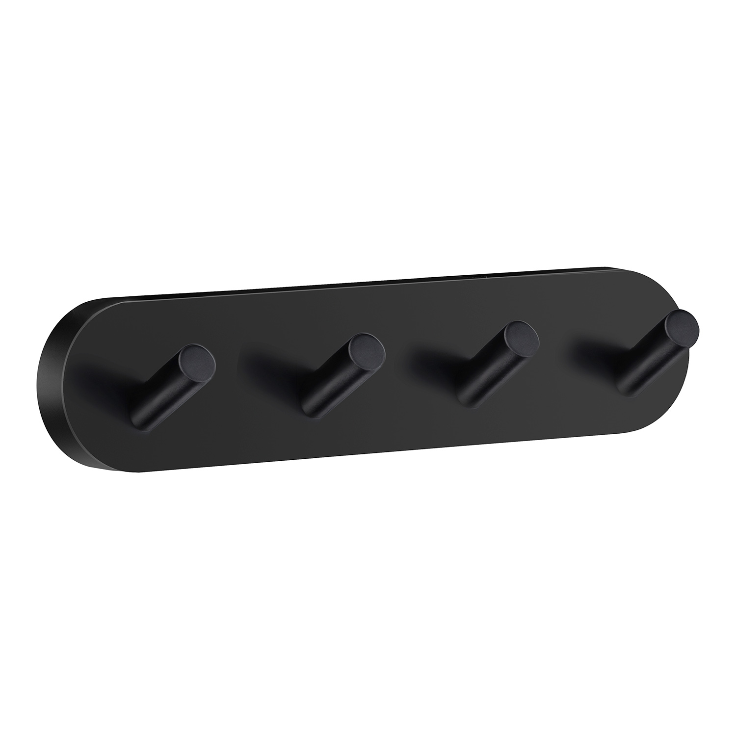 Smedbo Home Serie Bad Accessoires Messing SchwarzHakenleiste 4
